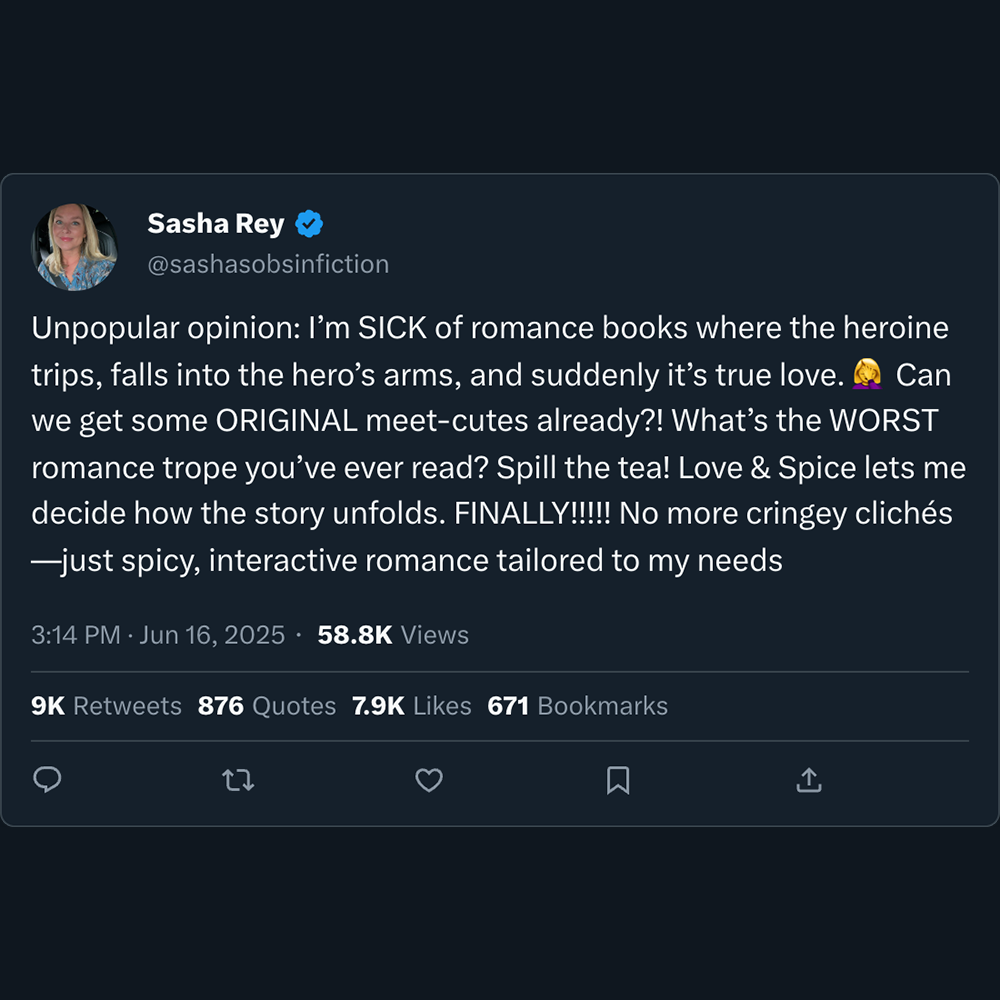 Love & Spice Facebook ad