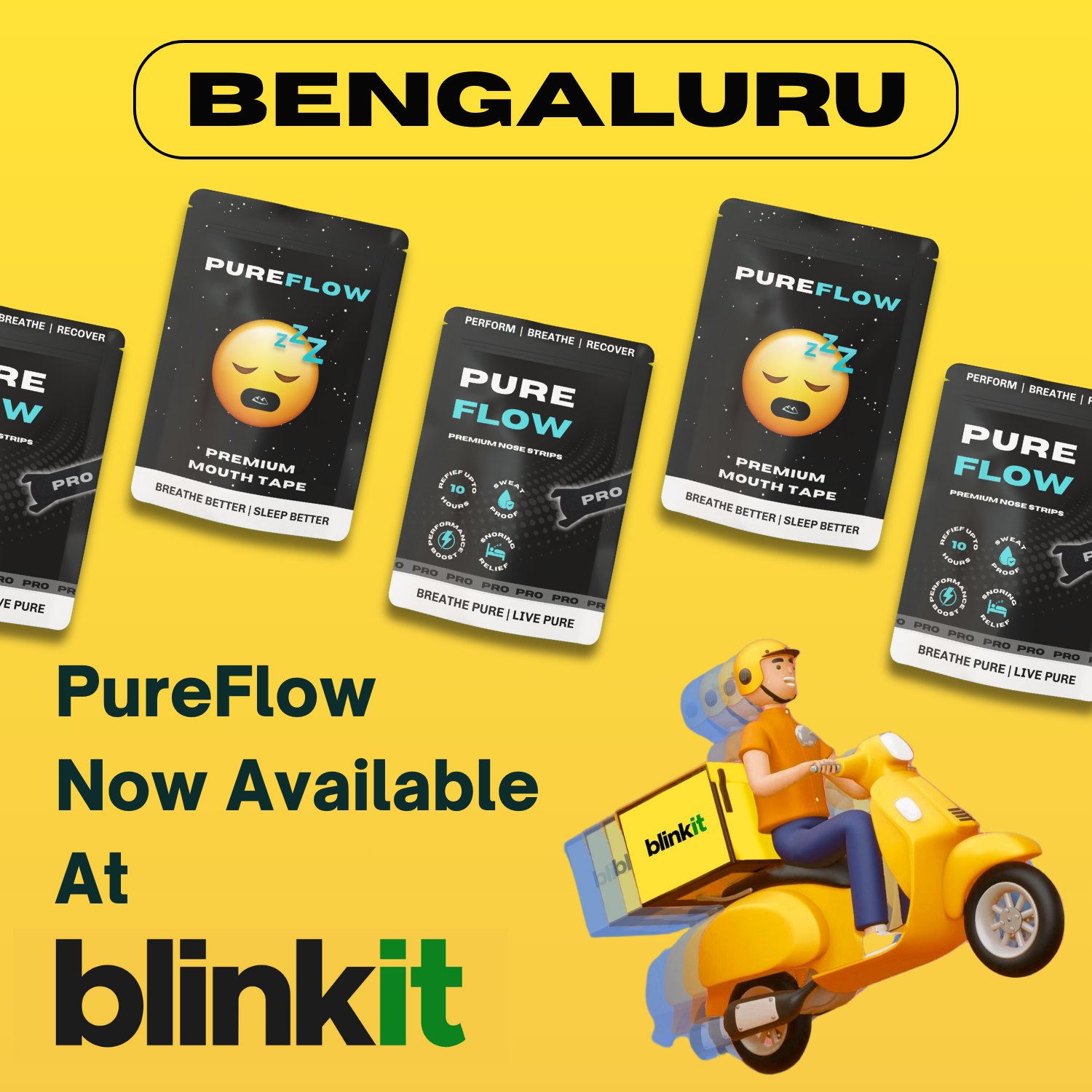 Pureflowtape Facebook ad