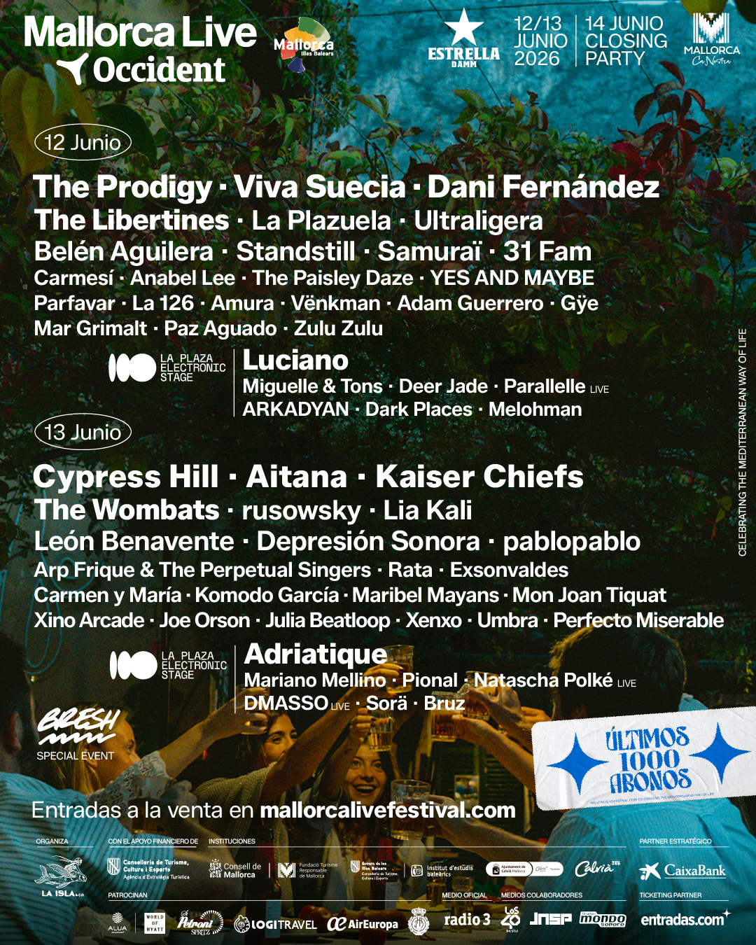 Mallorca Live Festival Facebook ad from Apr 28, 2026