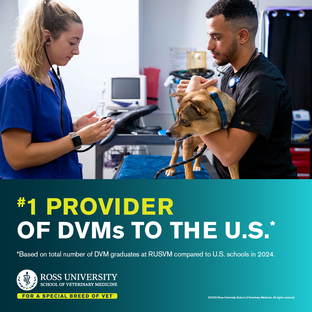 Ross University School of Veterinary Medicine Facebook ad