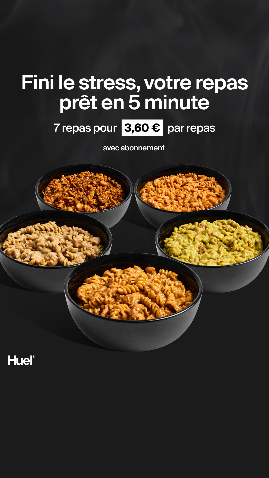 Huel Facebook ad