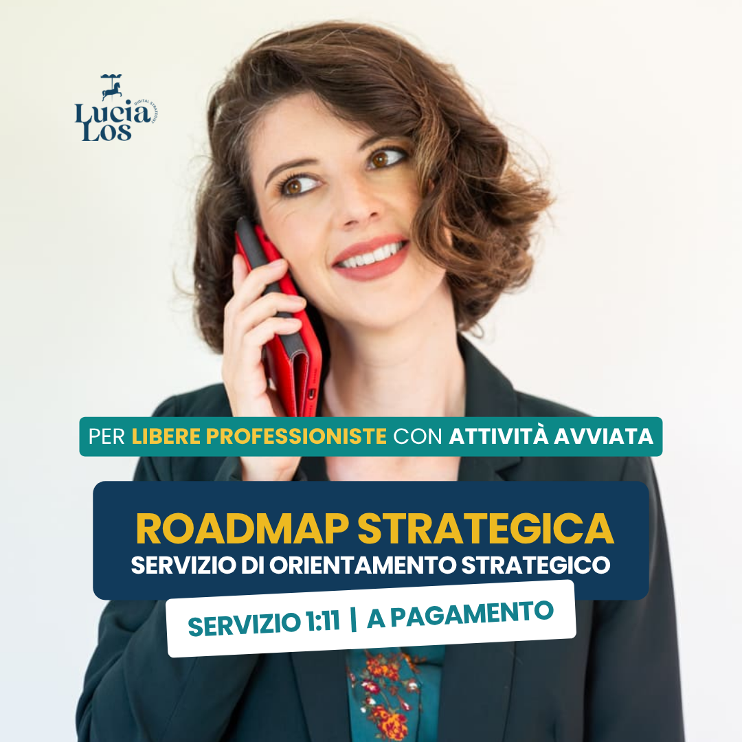 Lucia Los Facebook ad: Prenota la tua Roadmap Strategica!