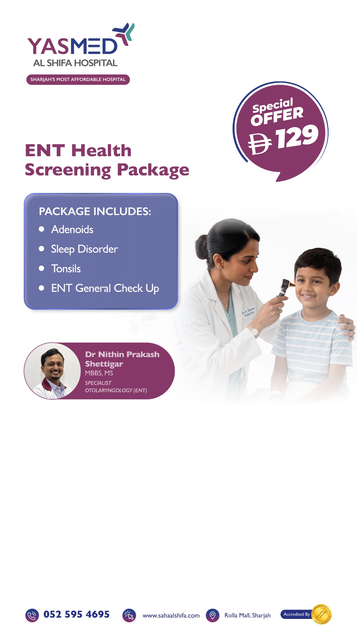 Al Saha Al Shifa Health Facebook ad