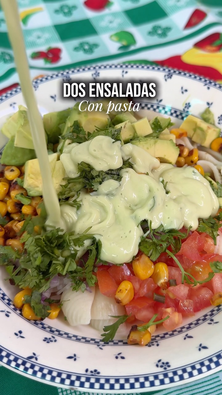 Alejita Alvarez Recetas Facebook ad: 2 ensaladas para consentir a tus personas favoritas