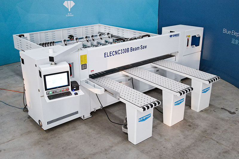 Blue Elephant CNC Router Facebook ad: The Blue Elephant ELECNC-330B intelligent computer beam saw…