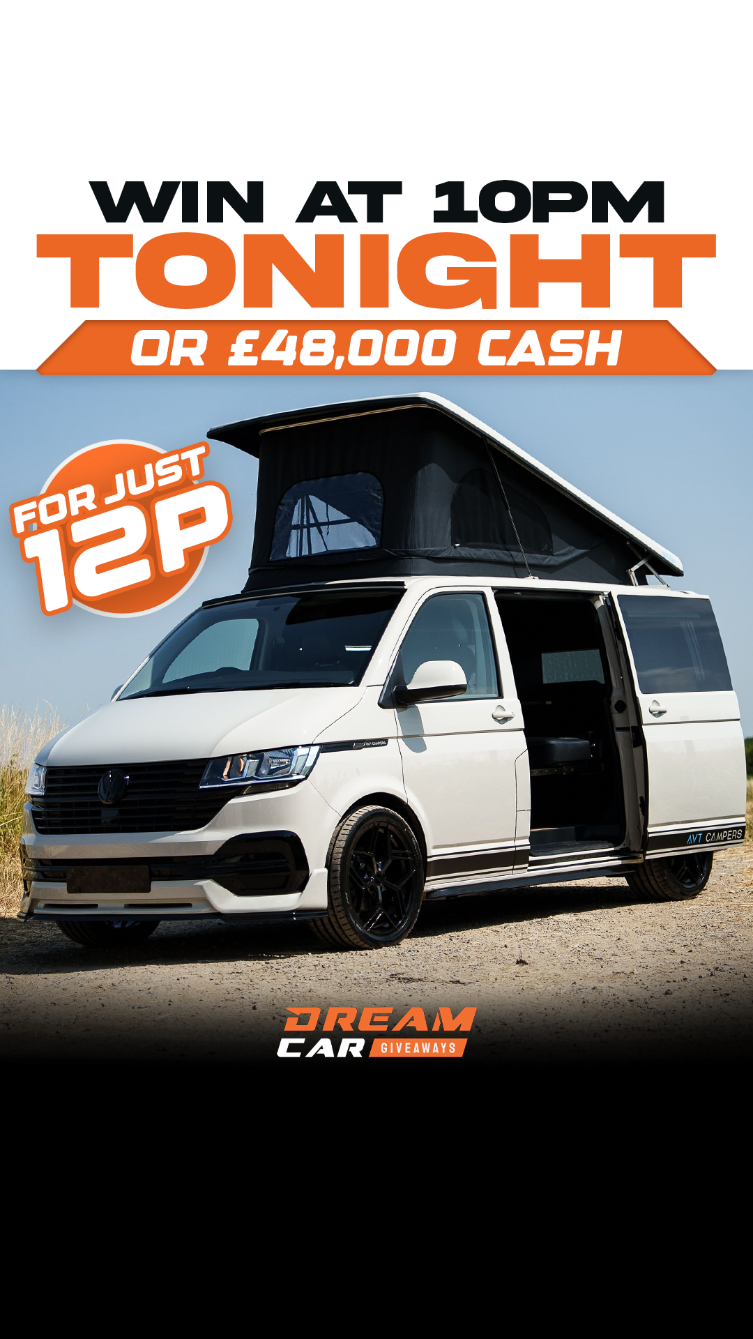 Dream Car Giveaways Facebook ad