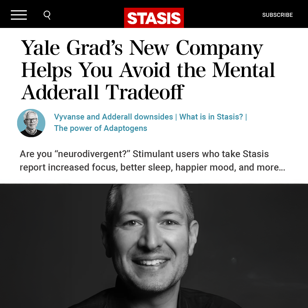 Stasis Facebook ad