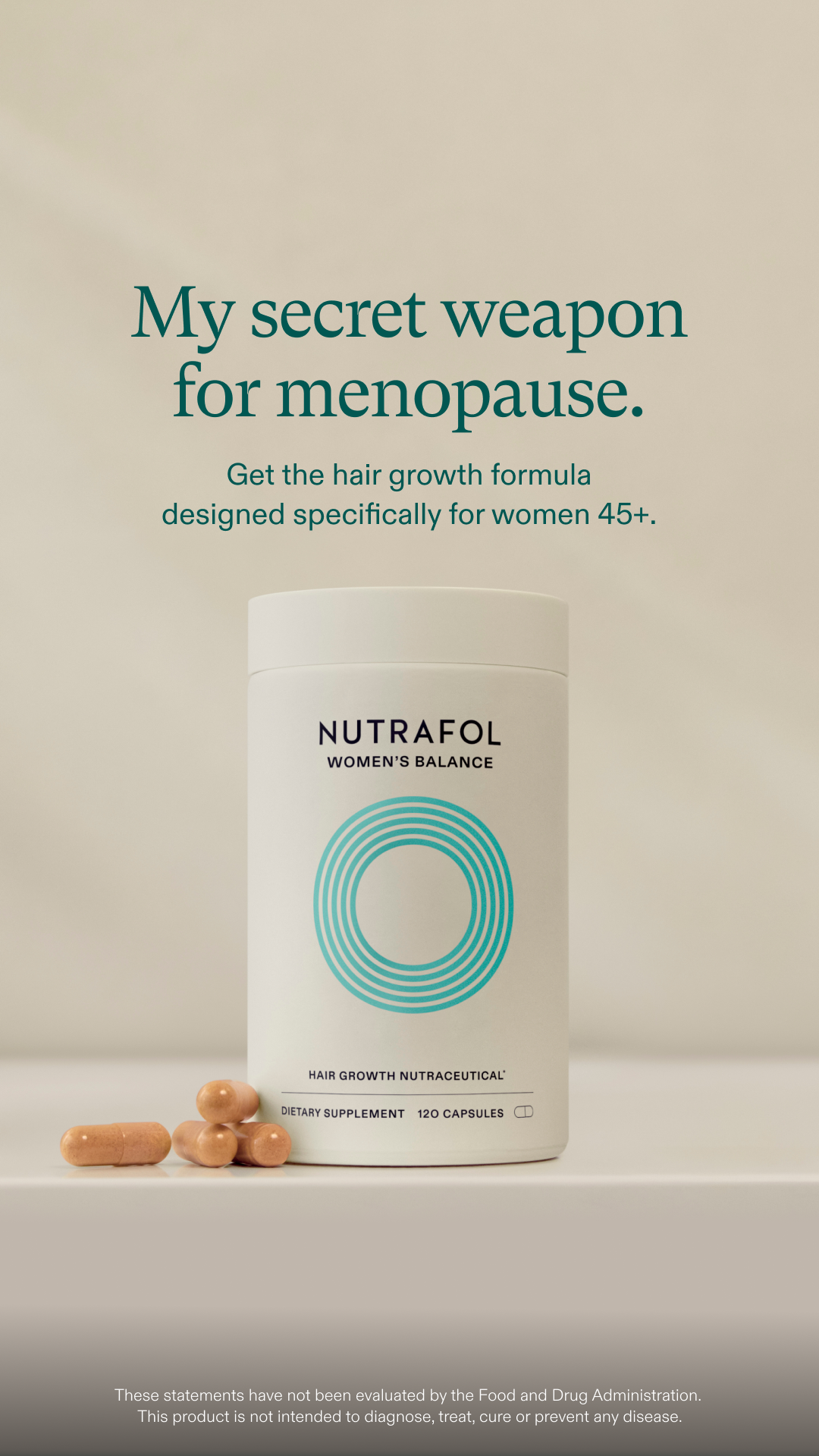 Nutrafol Facebook ad