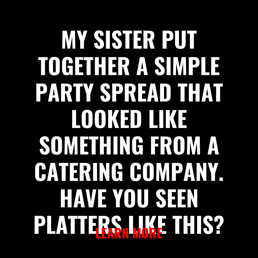 Curiosity Core Facebook ad: Simple Party Platters That Impress