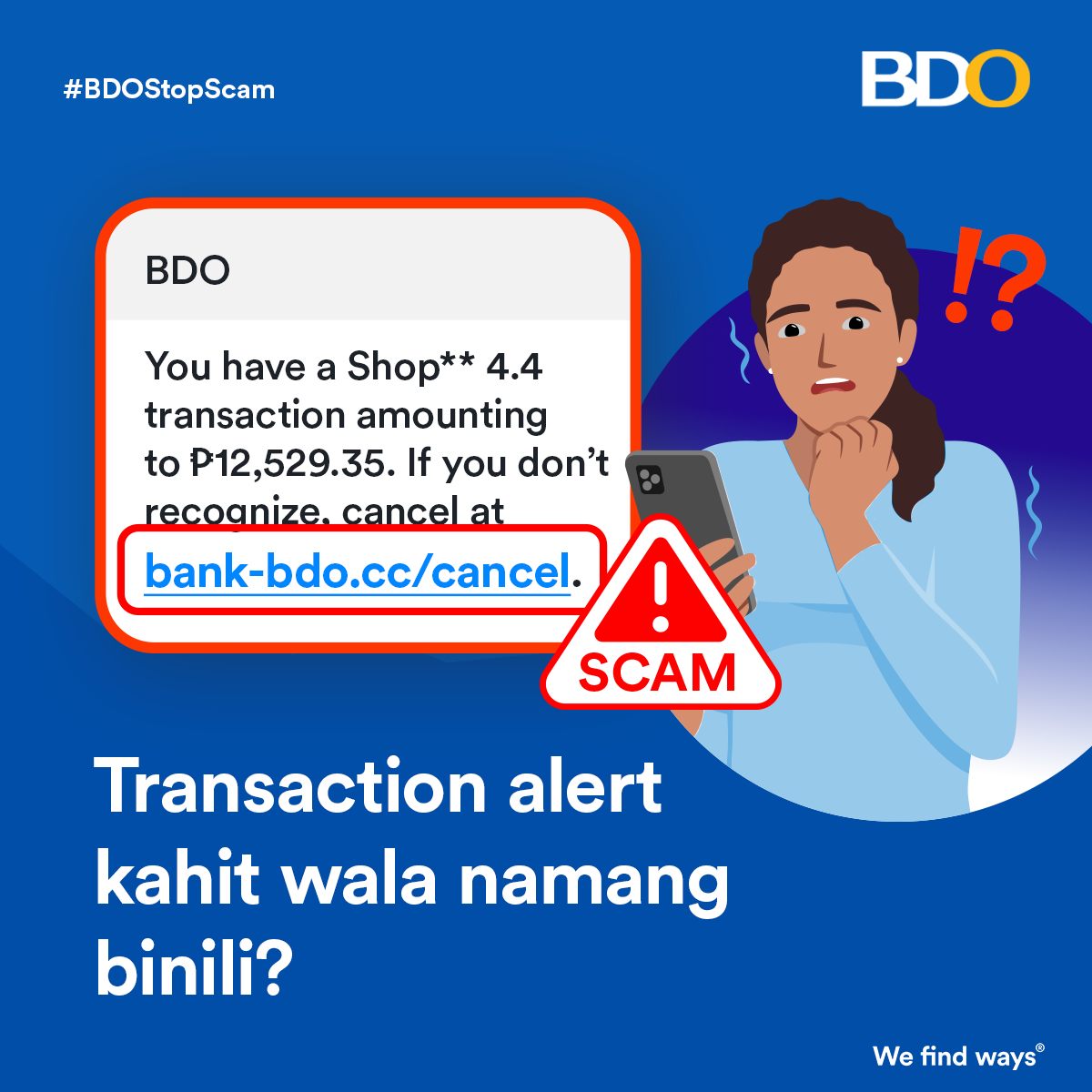 BDO Unibank Facebook ad