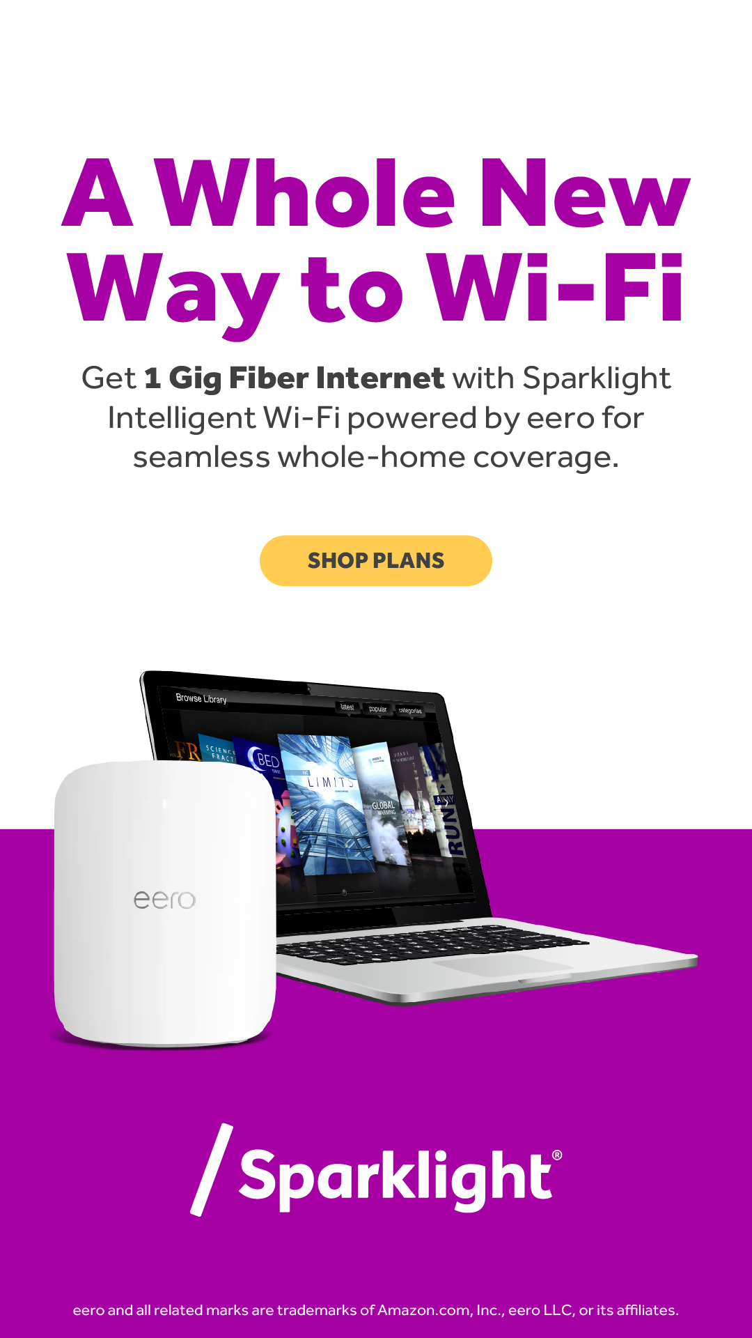 Sparklight Facebook ad