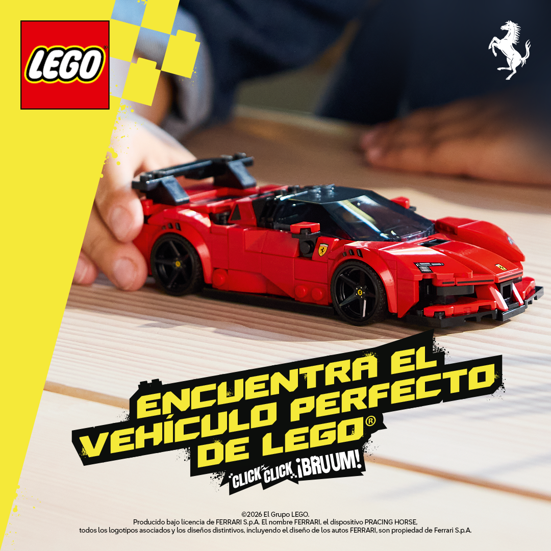 LEGO Facebook ad: Haz más grande tu colección