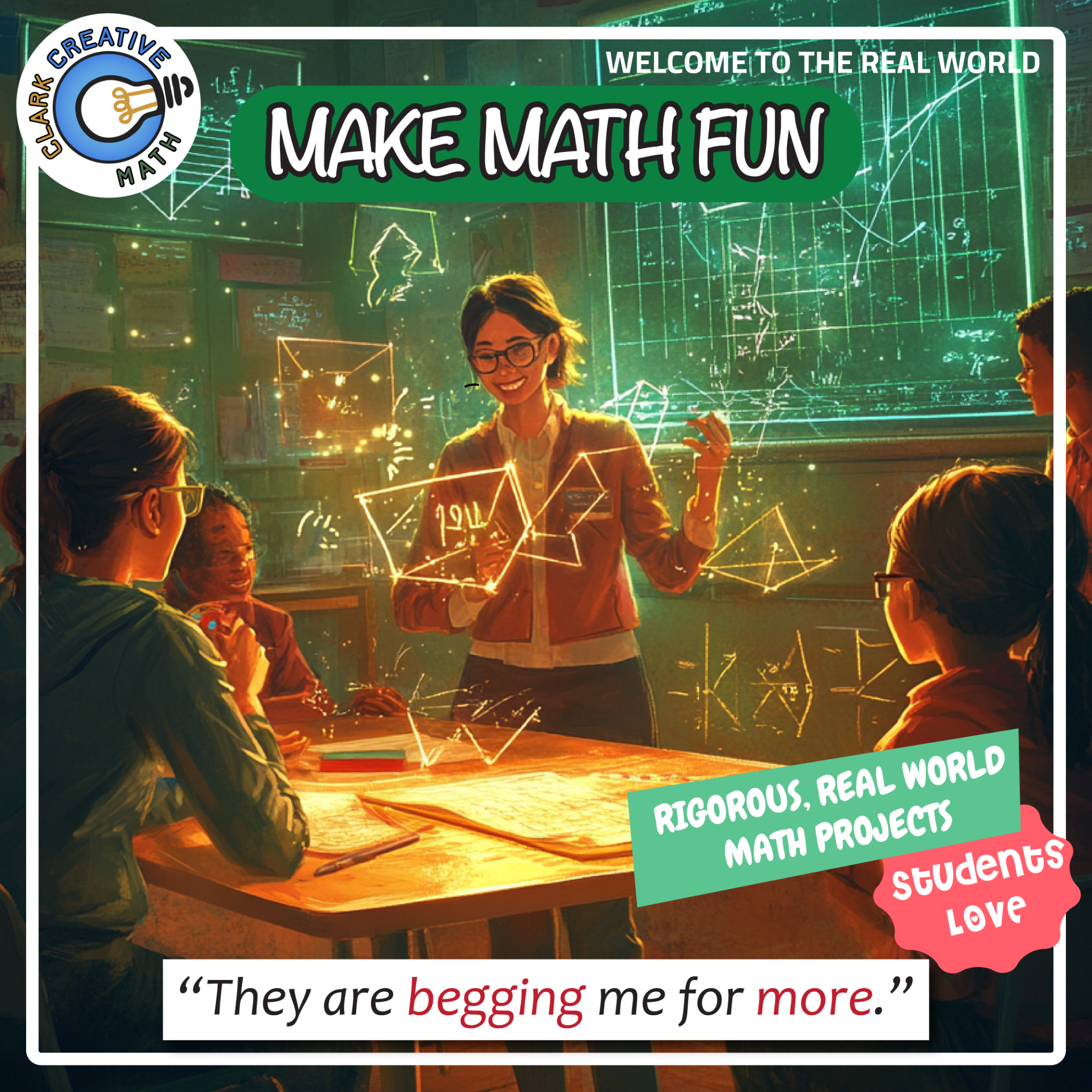 Clark Creative Education Facebook ad