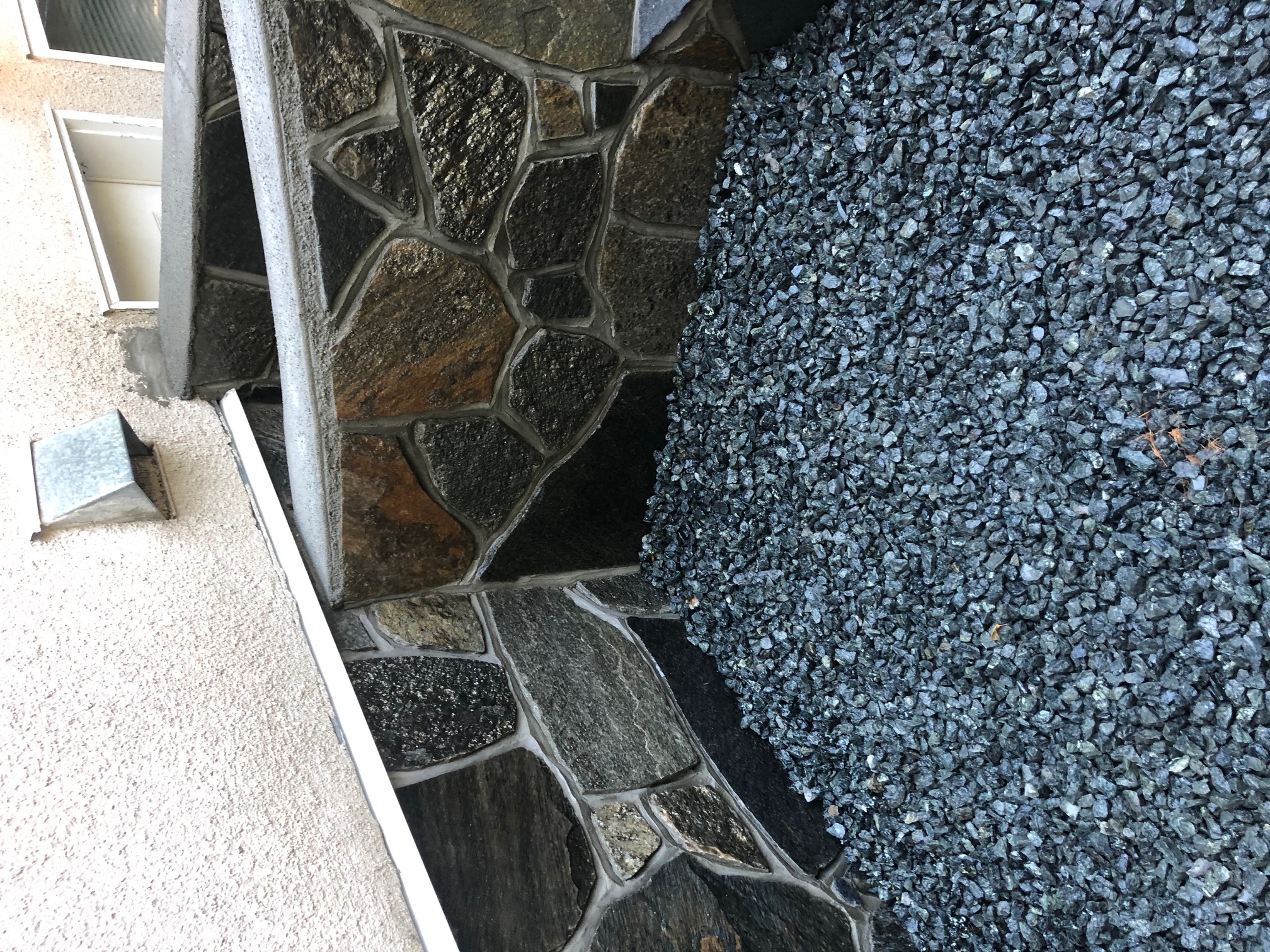 CBS Stoneworks Facebook ad: Now booking projects: concrete driveways, patios…