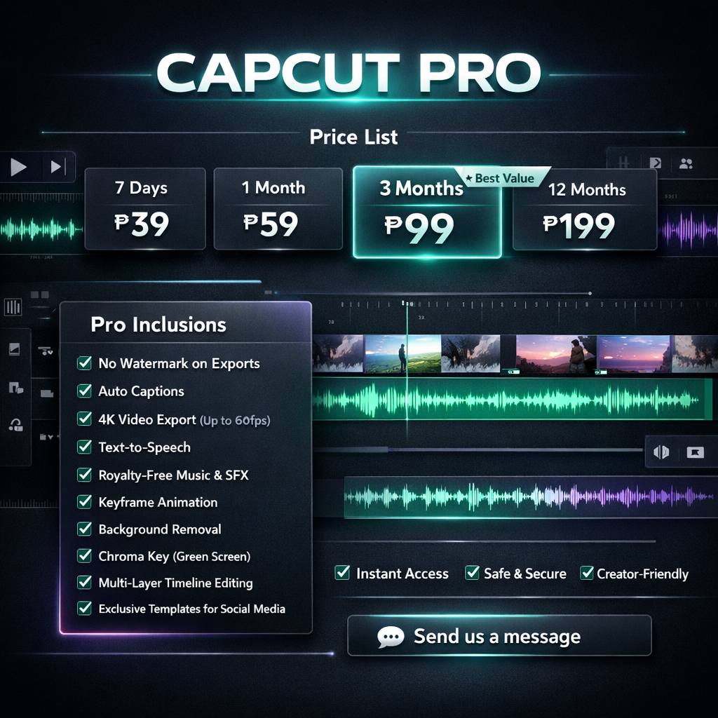 ππ’π π’πππ₯ ππ«ππππ¨π« πππππ¬π¬. Facebook ad: Make your edits stand out with CapCut Pro!
