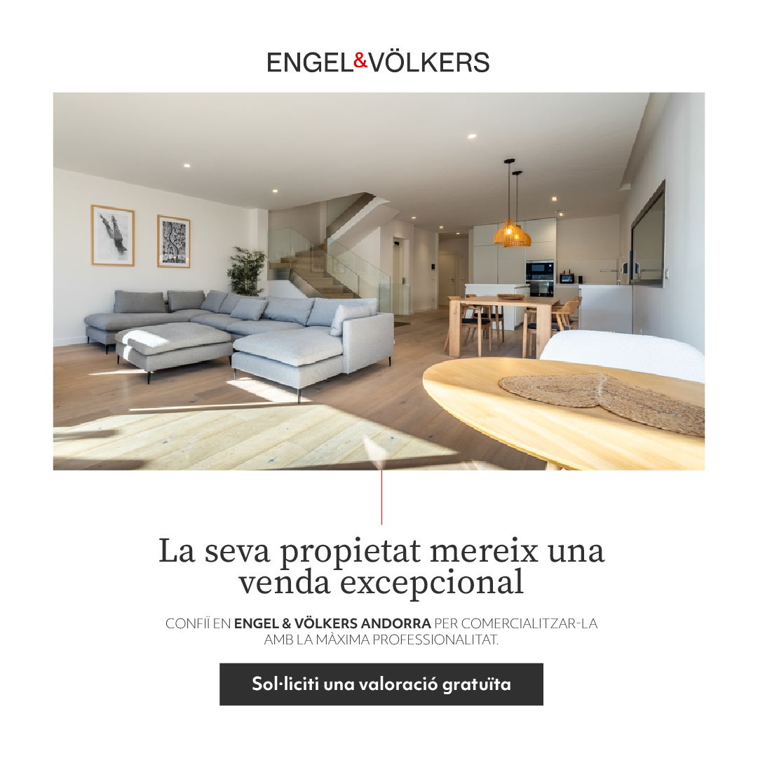 Engel & Völkers Andorra Facebook ad from Jan 13, 2026