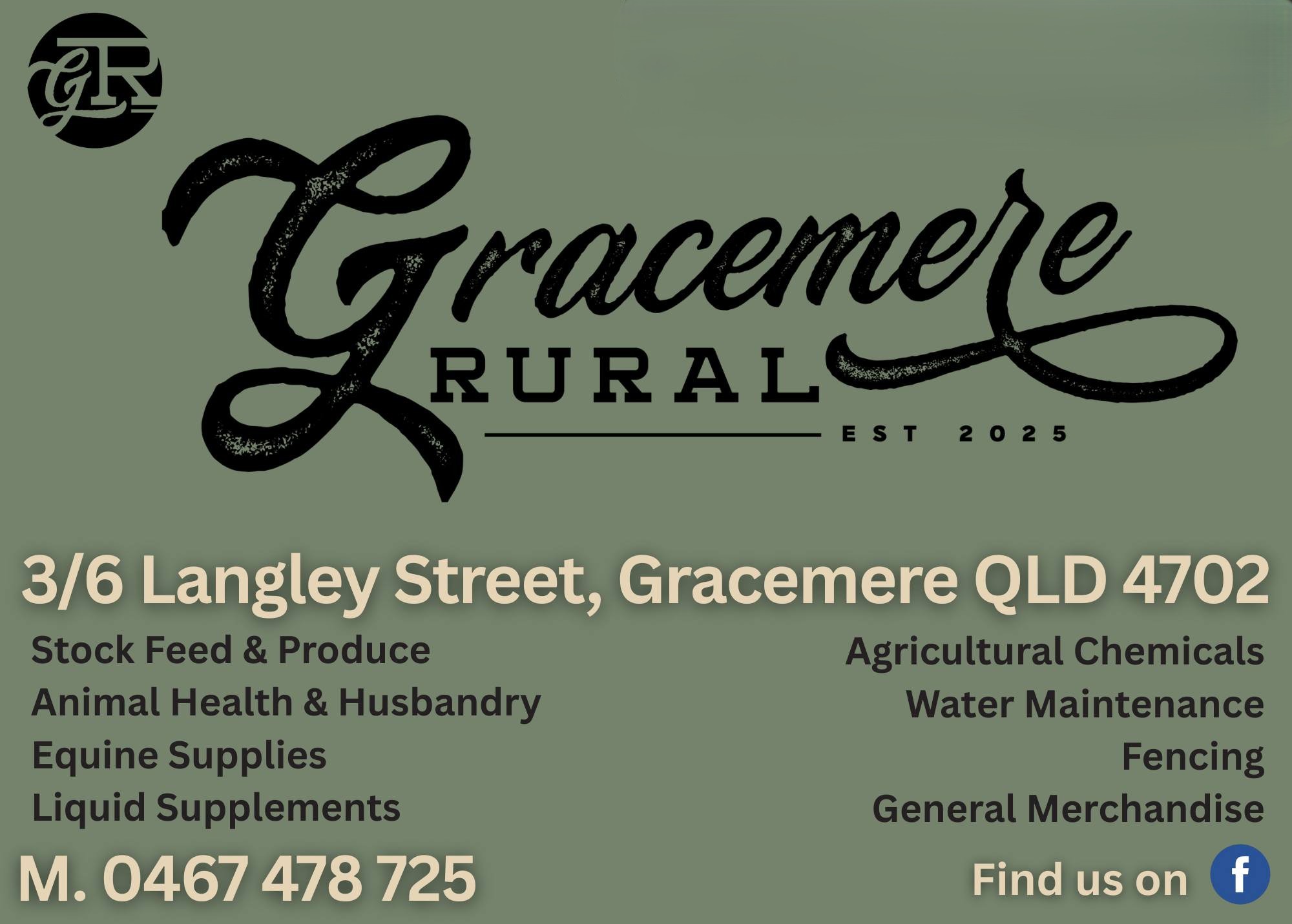 Gracemere Rural Facebook ad