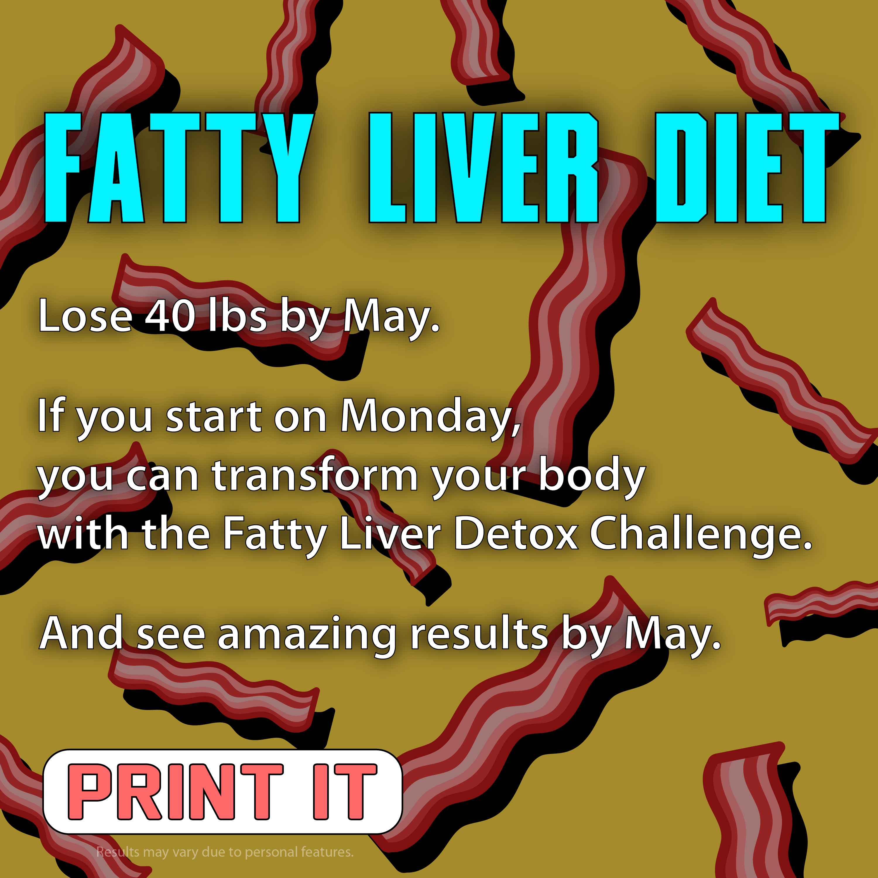 28 - Day Fatty Liver Detox Challenge Facebook ad