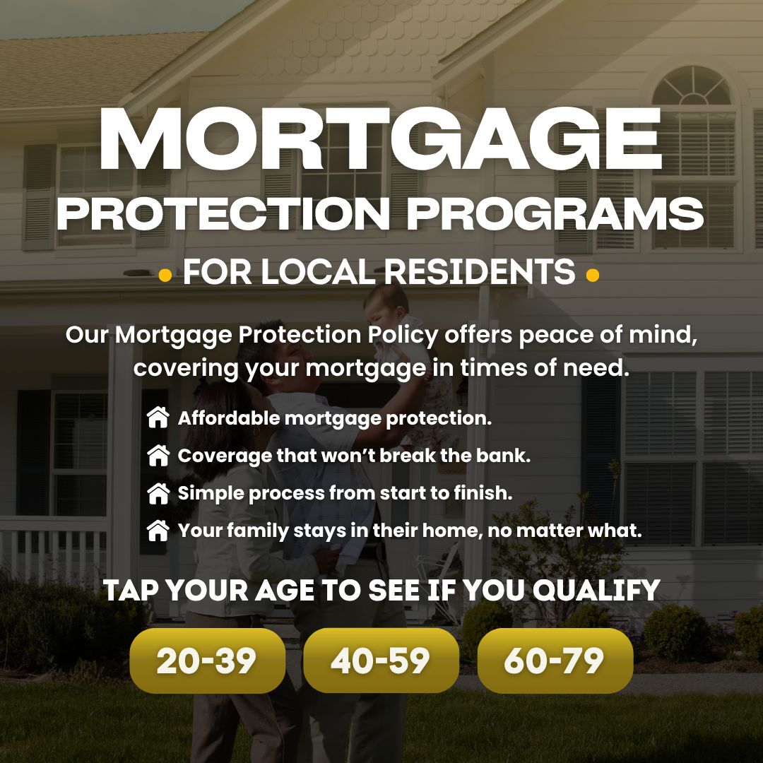 Mortgage Protection Covered Facebook ad