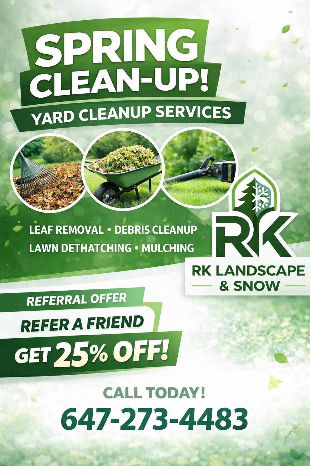 Rk Landscaping Facebook ad