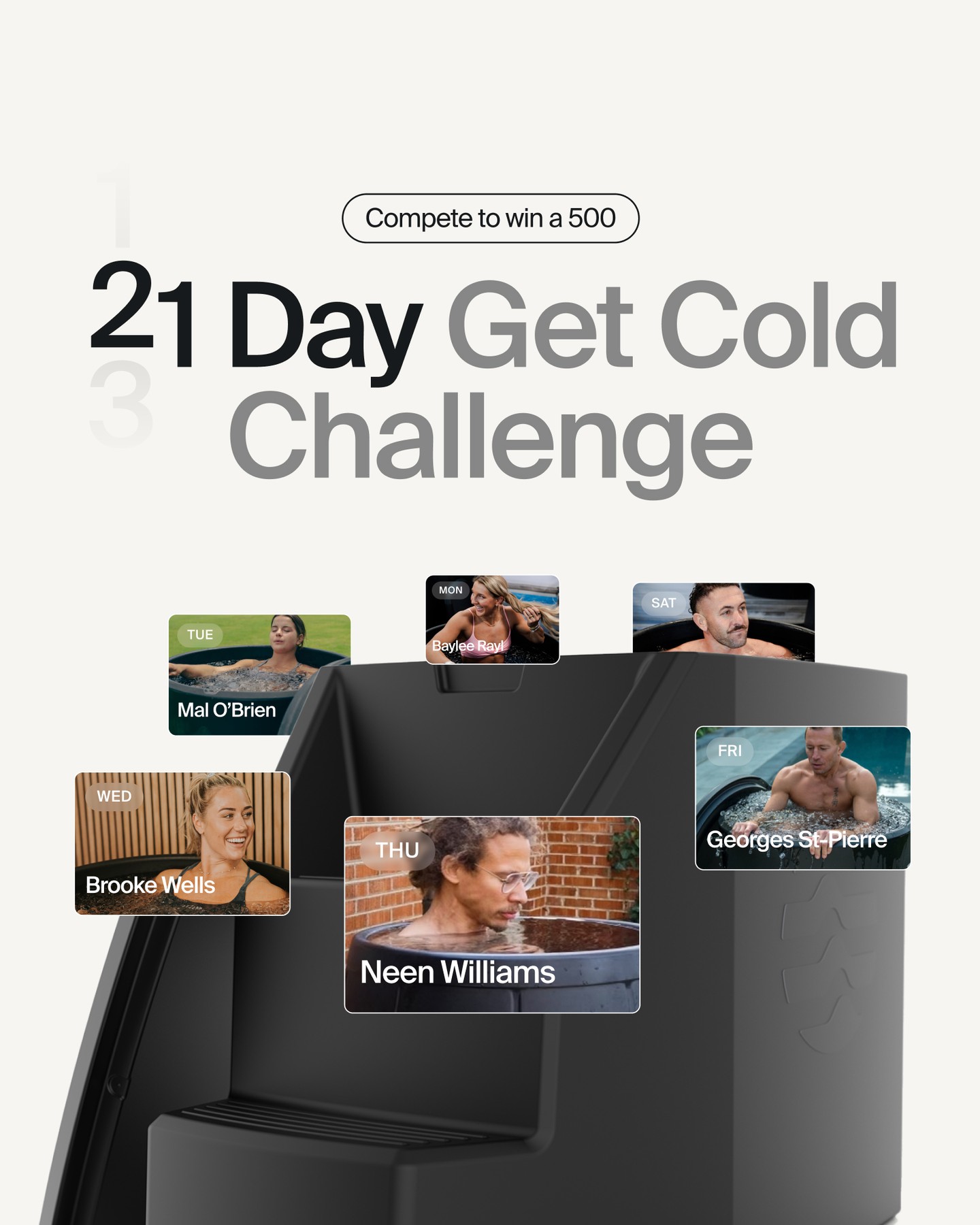 Ice Barrel Facebook ad: Any takers for a free Ice Barrel 500?