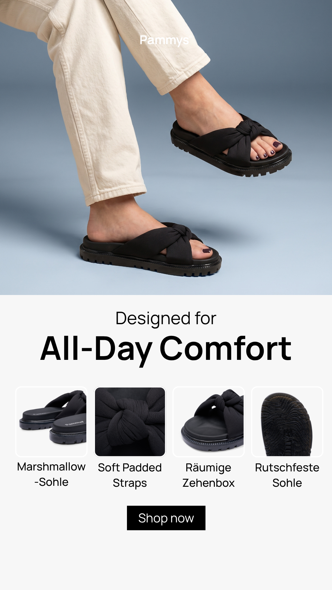Pammys Facebook ad