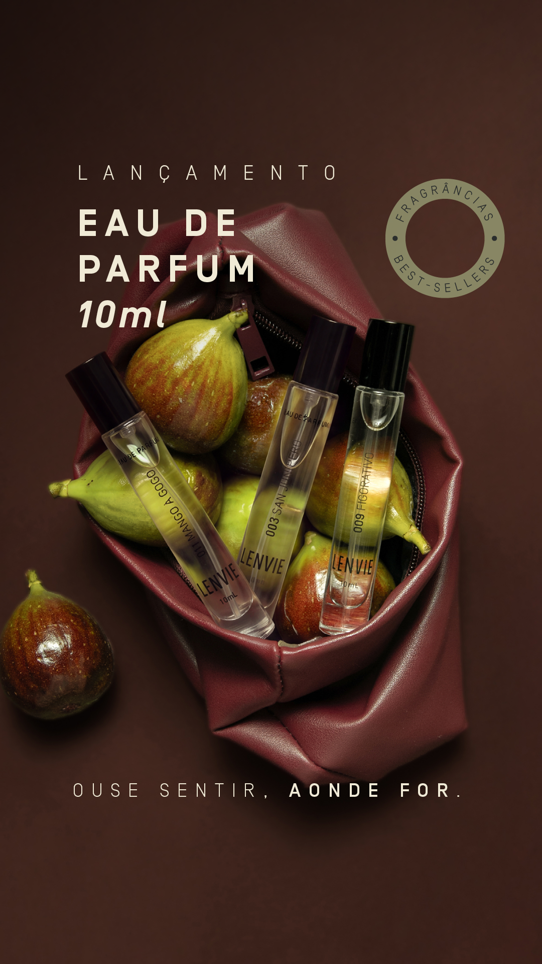 Lenvie Facebook ad: Ouse sentir, aonde for com Eau de Parfum