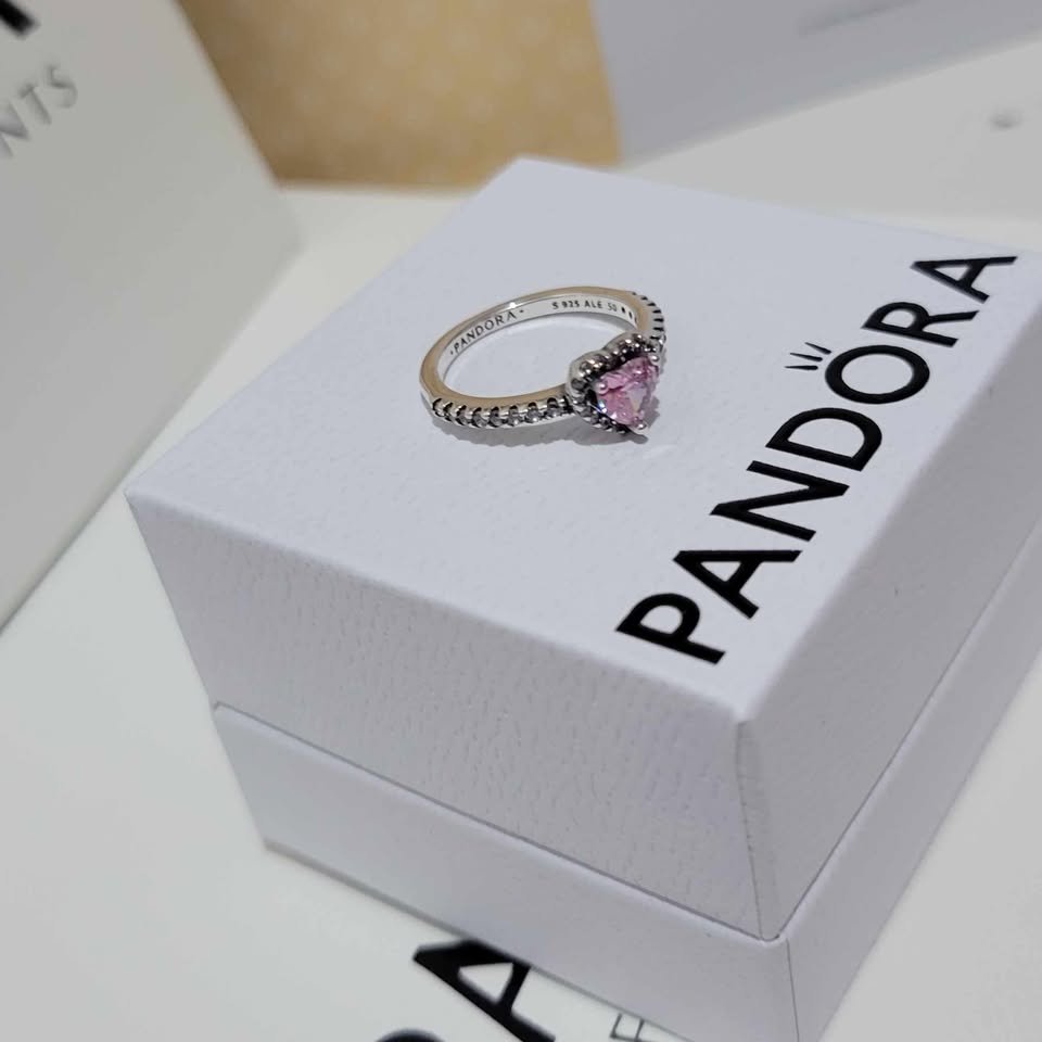 Kad Oo Facebook ad: ANILLO PANDORA PLATA.925 PROMESA COMPROMISO CORAZON ORO…