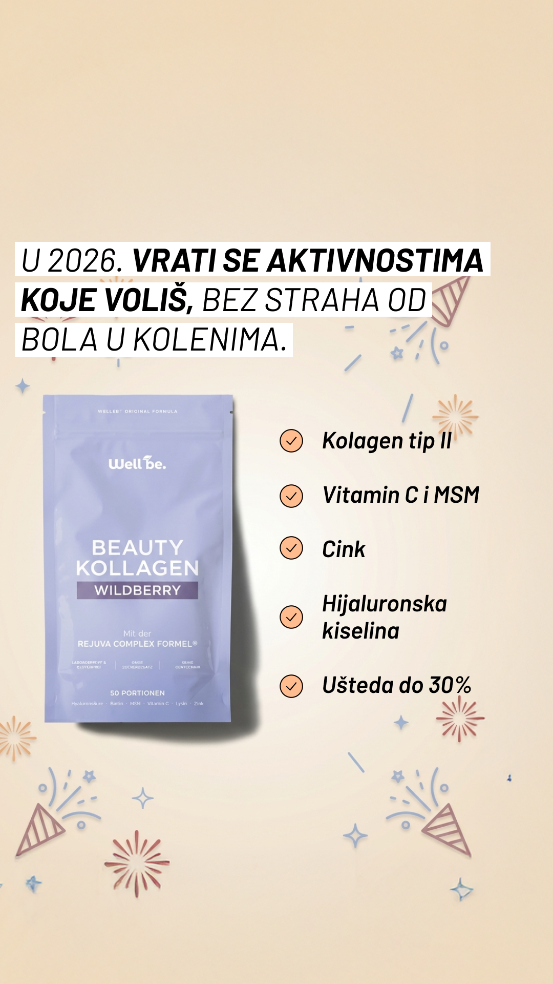Wellbe Srbija Facebook ad