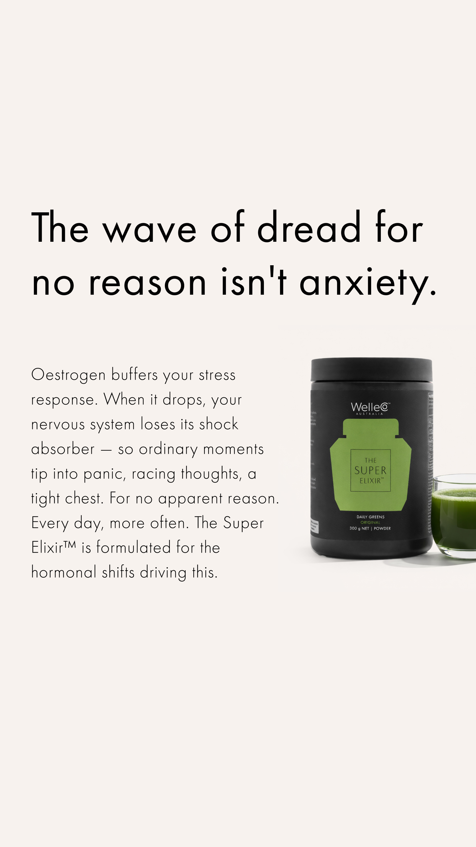 WelleCo Facebook ad