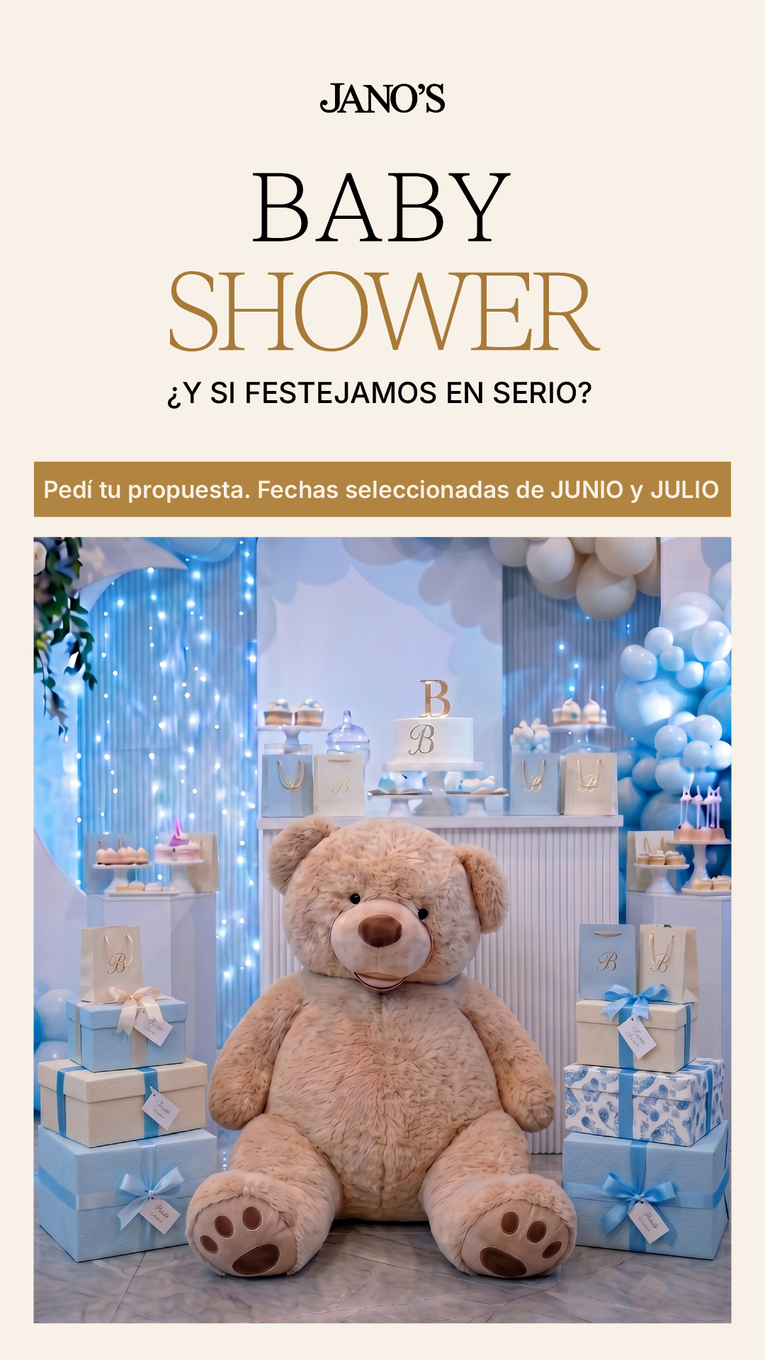 Jano's Eventos Facebook ad from Jun 20, 2026