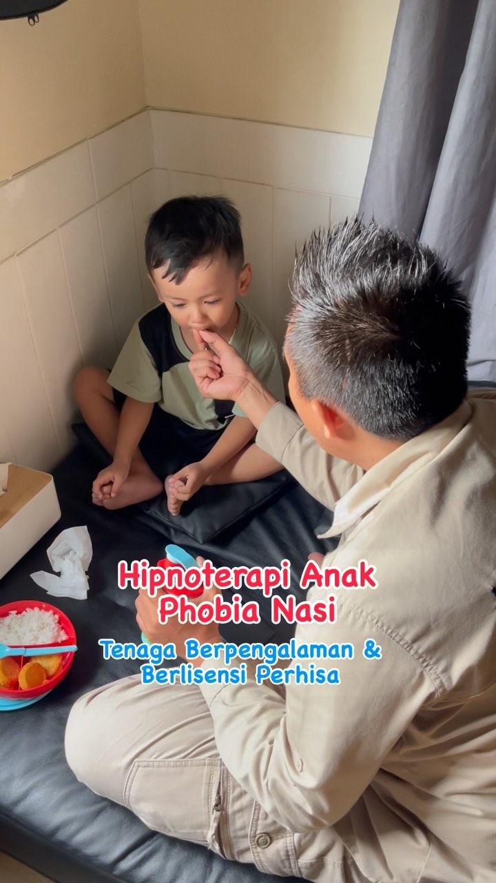Aria surya team management Facebook ad: Hipnoterapi anak Phobia Nasi