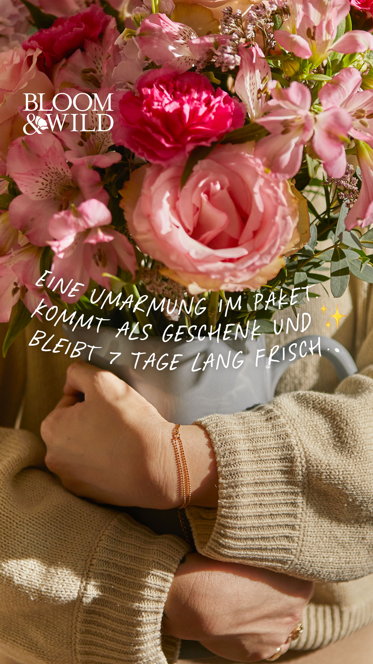 Bloom & Wild Facebook ad