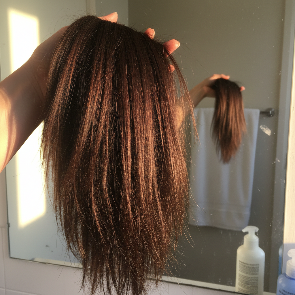 Adriana Morales Facebook ad: Read this if your hair is thinning.