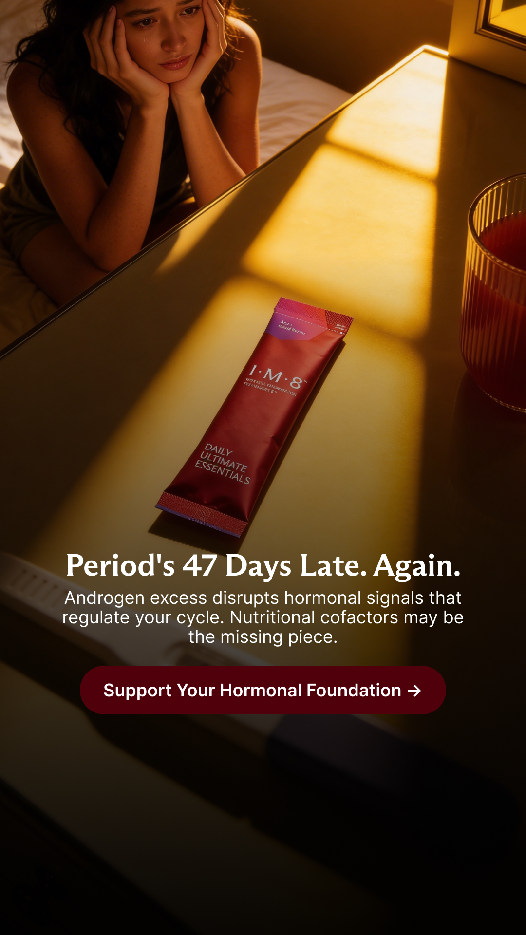 IM8 Health Facebook ad