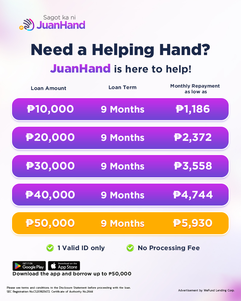 JuanHand Facebook ad