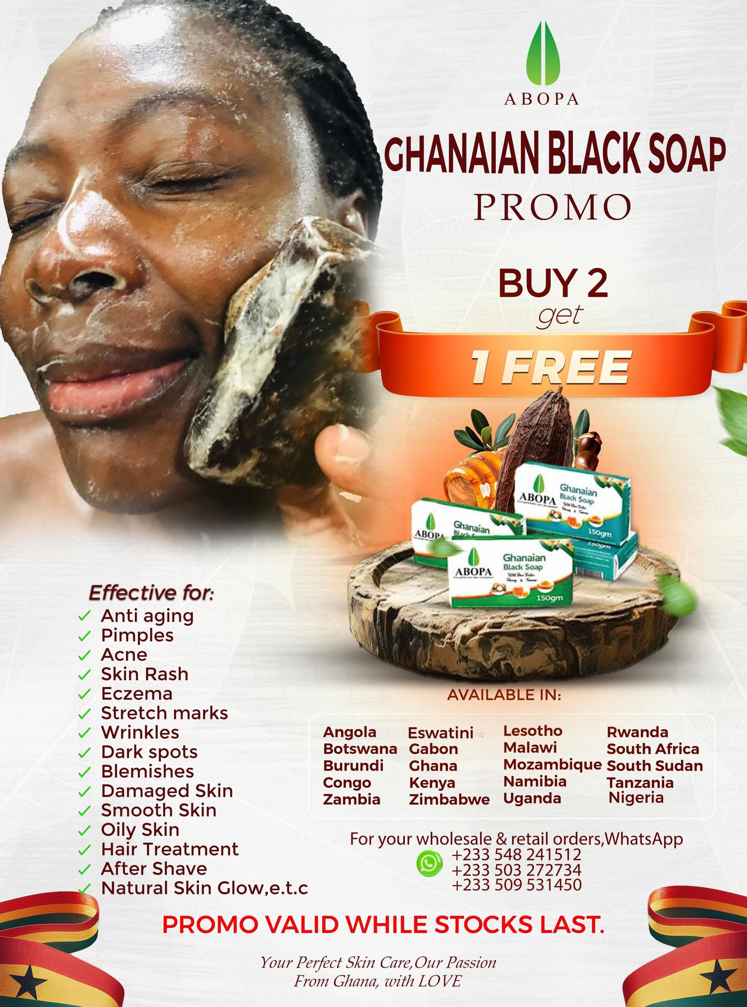 Angel's Beauty Products-Africa Facebook ad: BUY 2,GET 1 FREE PROMO!
