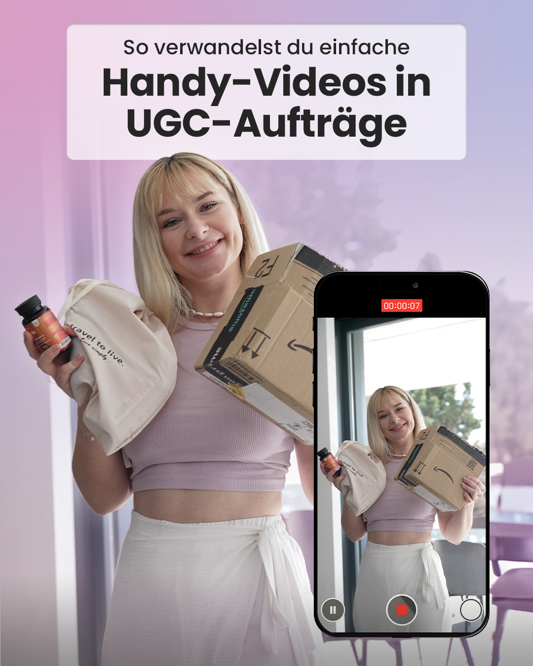 UGC Queen Facebook ad