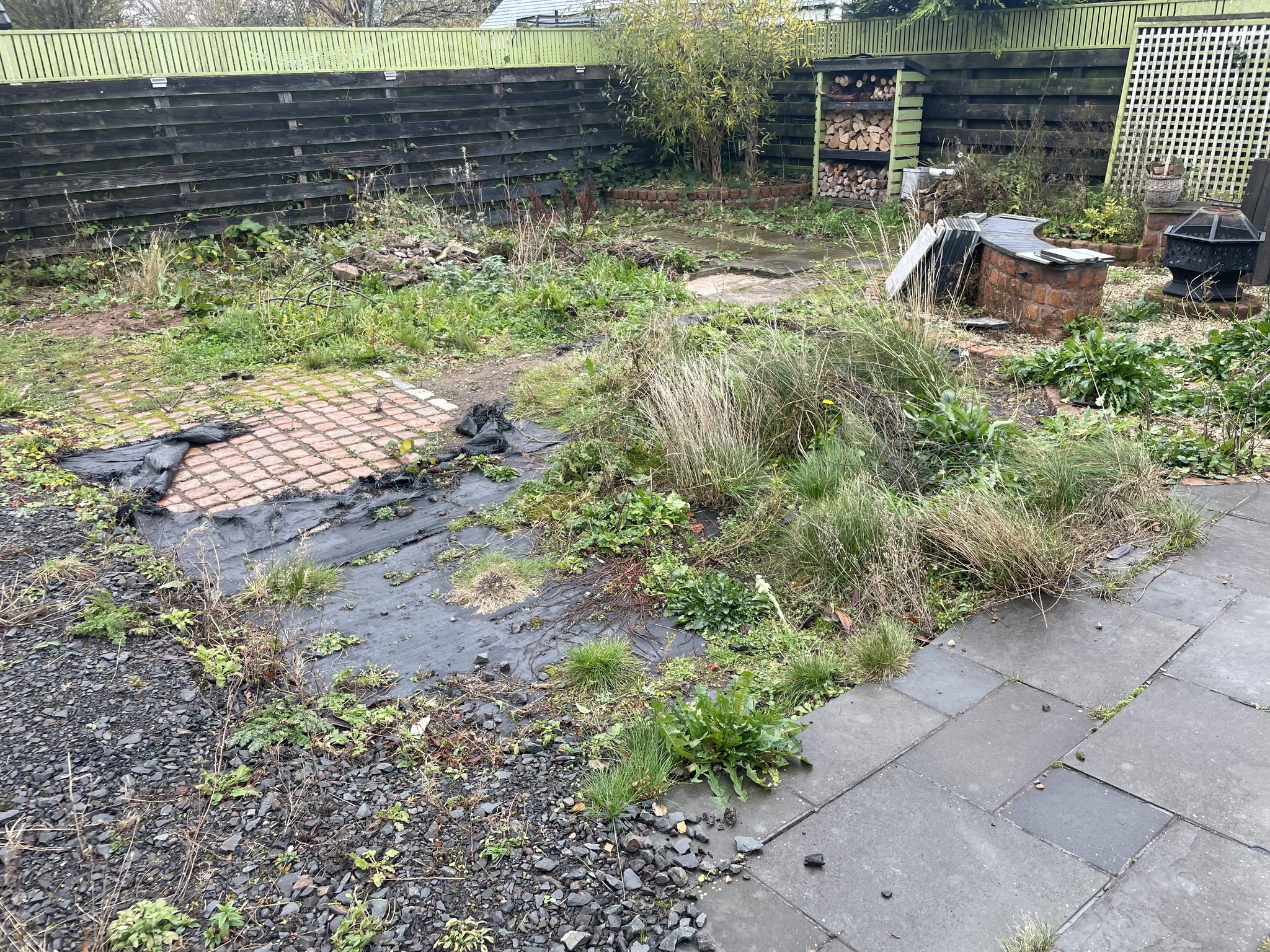 A.J.M Landscaping Facebook ad: A work in progress - A lovely customer…