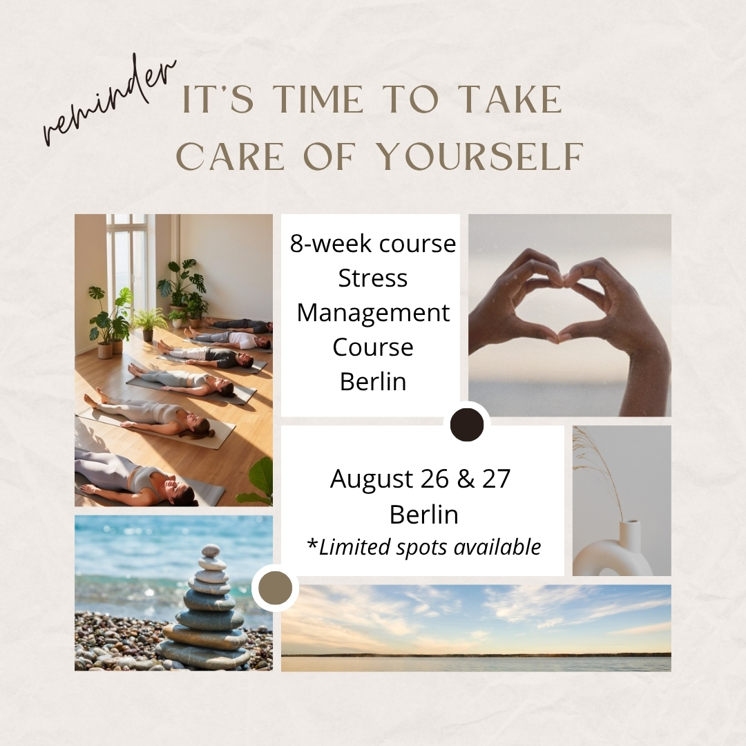 Balance Journey Berlin Facebook ad: Berlin - 8-week Stress Management Course | €130 for All 8…