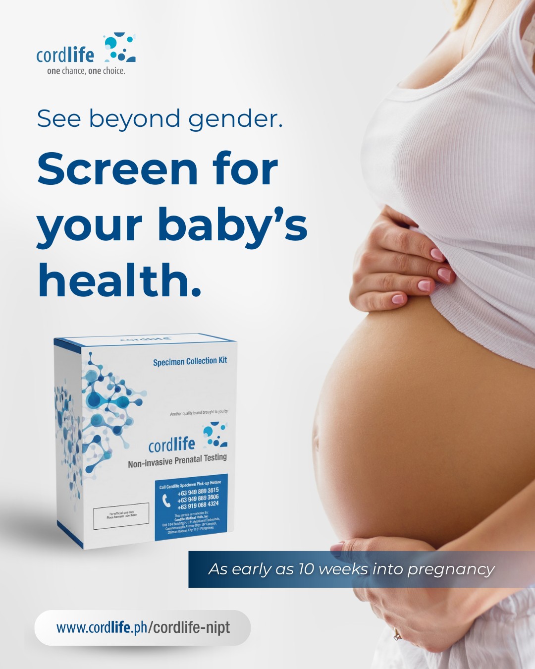 Cordlife Genetic Screening Facebook ad
