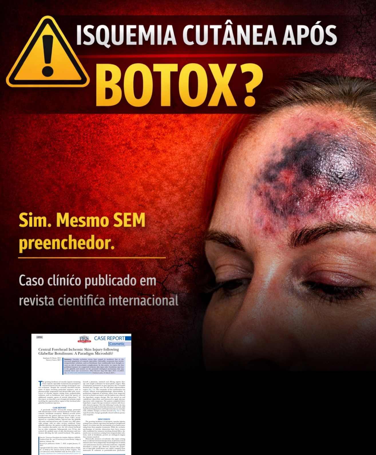 Cosmiatria pratica Facebook ad: A estética moderna exige mais do que técnica.