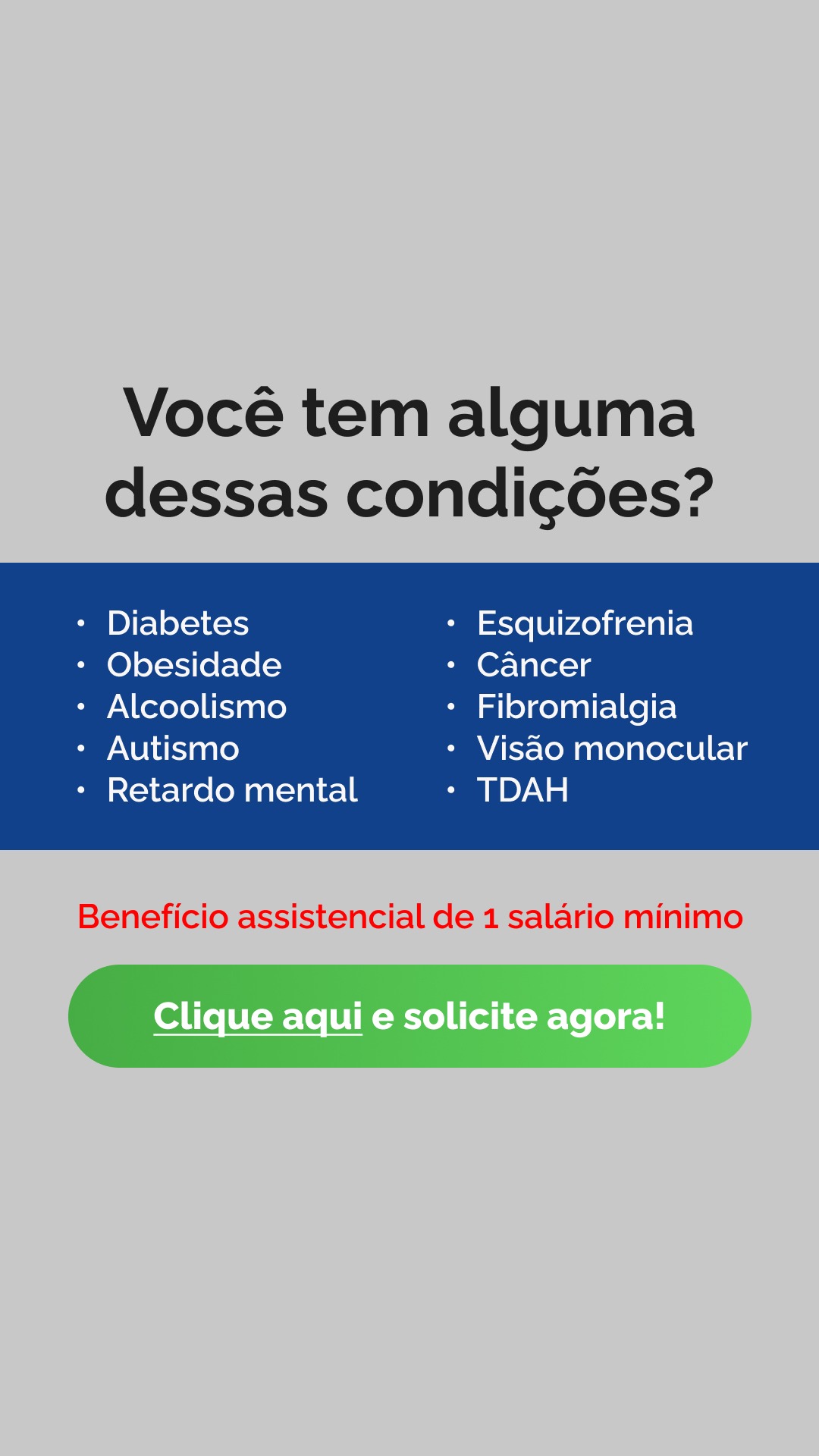 Consultoria Previdenciária Facebook ad from Feb 13, 2025