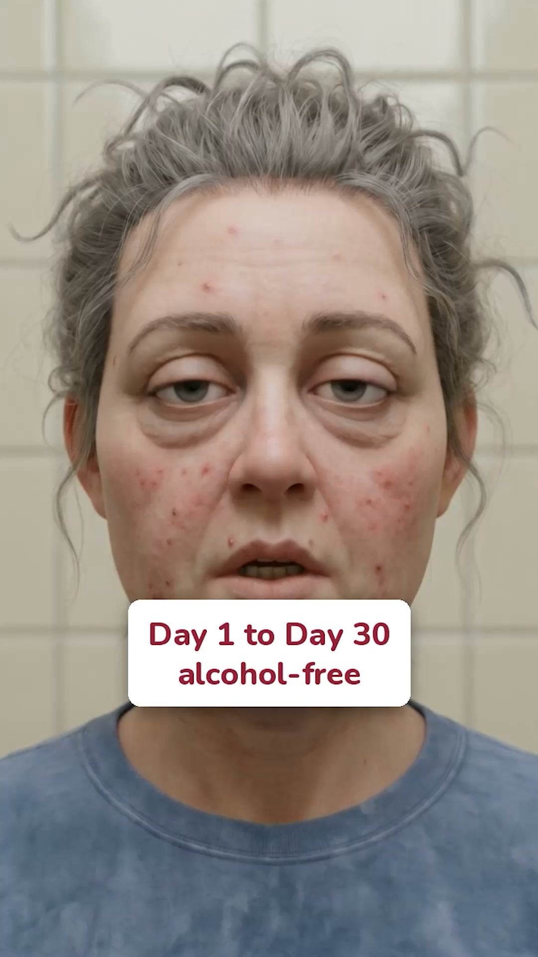 Mindful Drinking Community Facebook ad: 82% less alcohol in 30 days