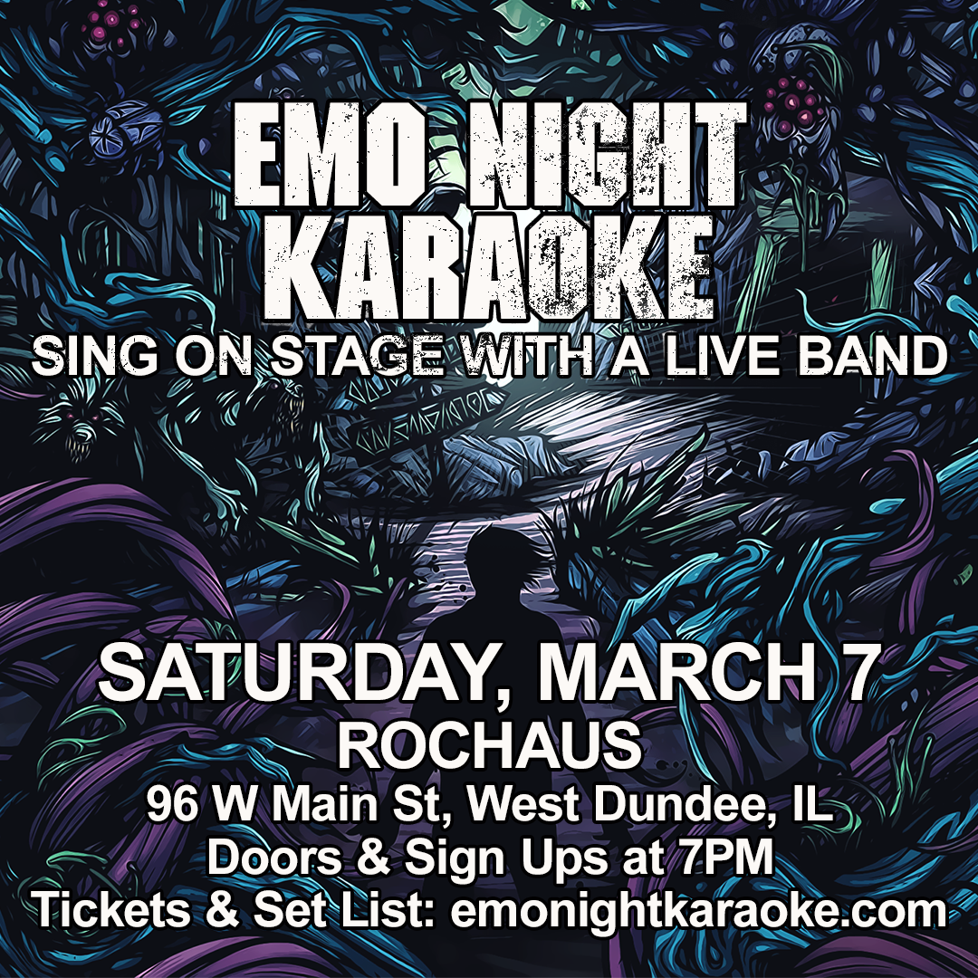 Emo Night Karaoke Facebook ad: Emo Night Karaoke West Dundee, IL