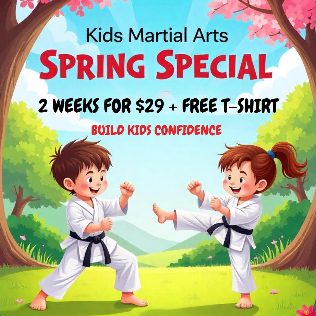 5.0 Evolved Martial Arts - A Jeff Speakman Training Center Facebook ad: Spring Days Your Kids Will Remember