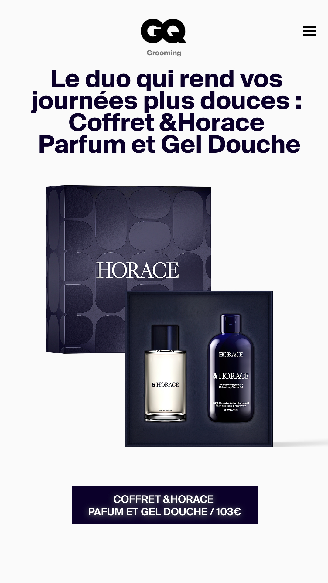 Horace Facebook ad