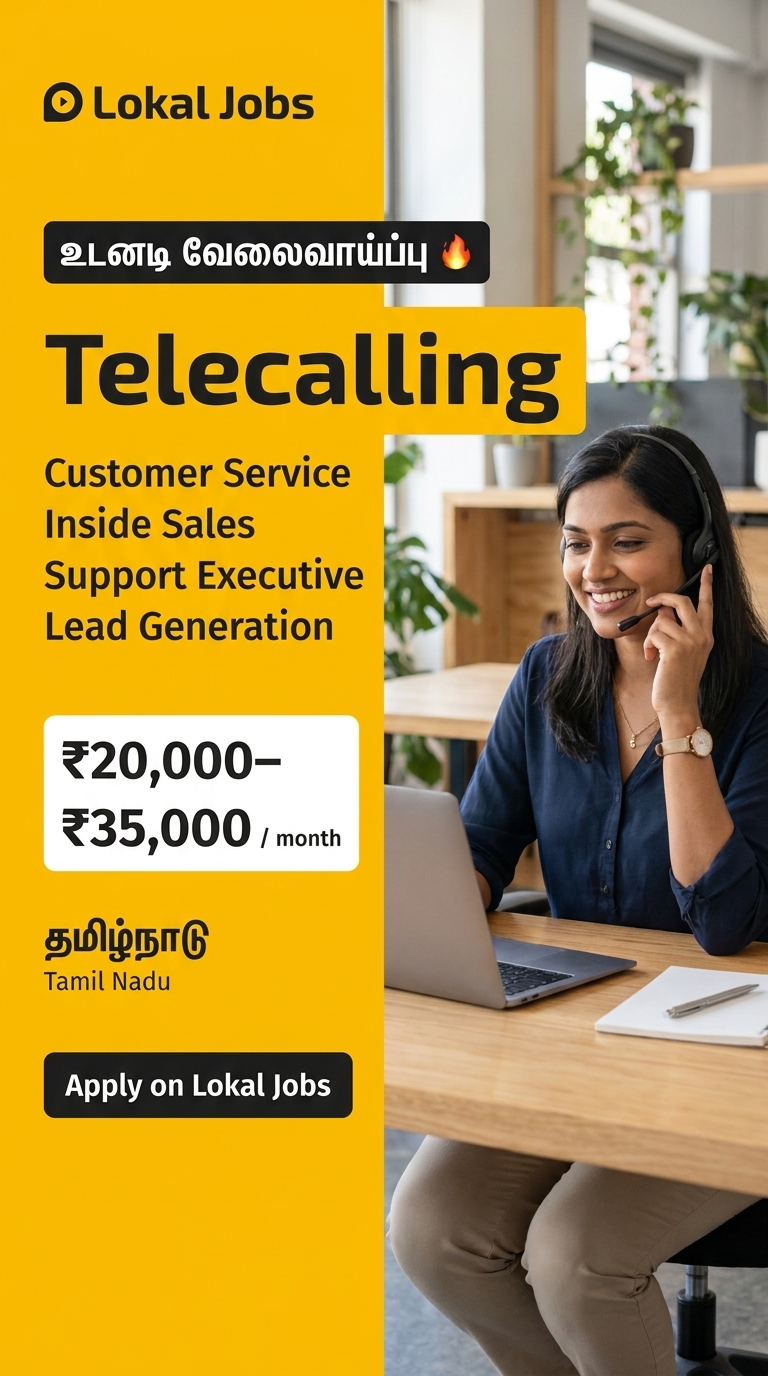 Lokal App- தமிழ் Facebook ad: Apply Now