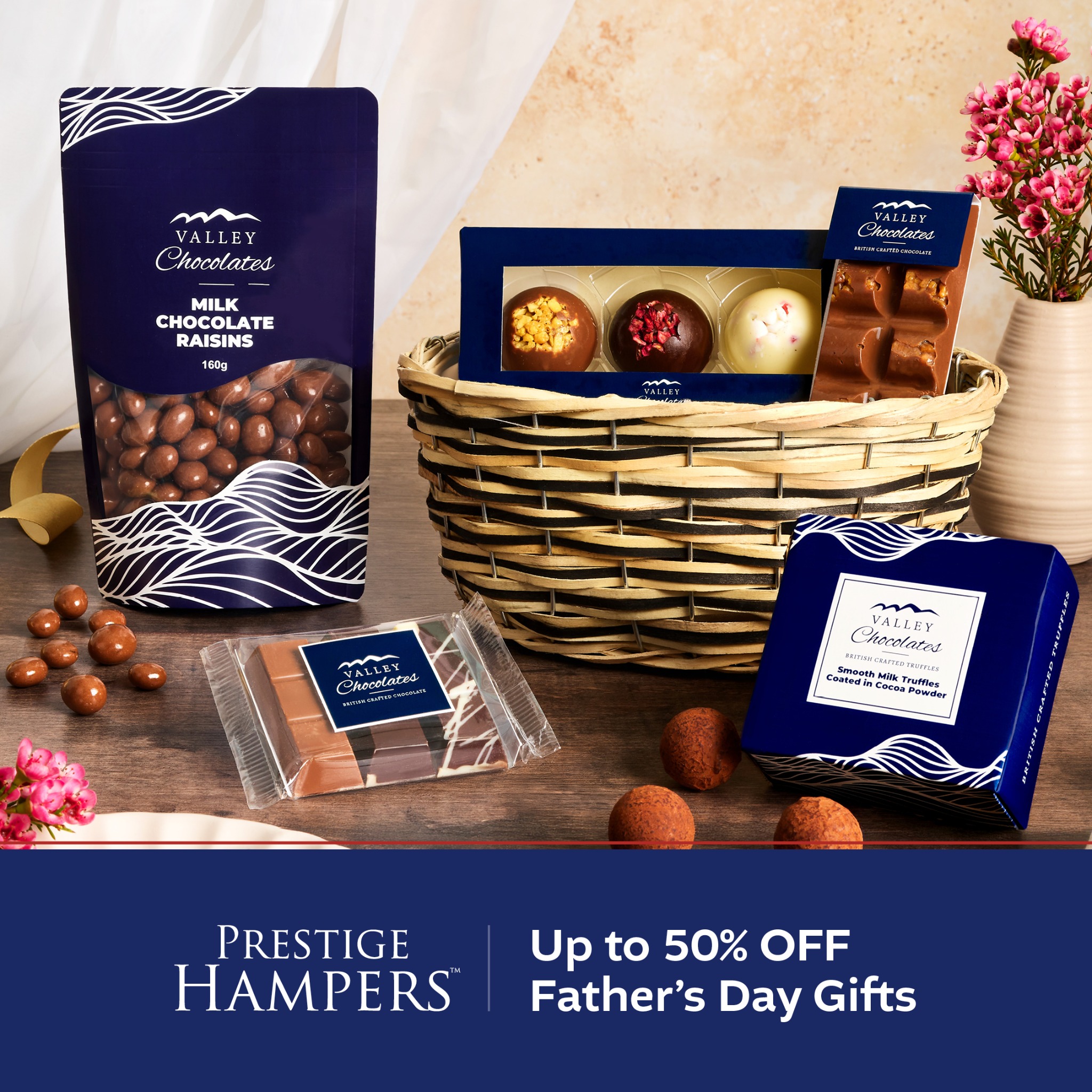 Prestige Hampers Facebook ad