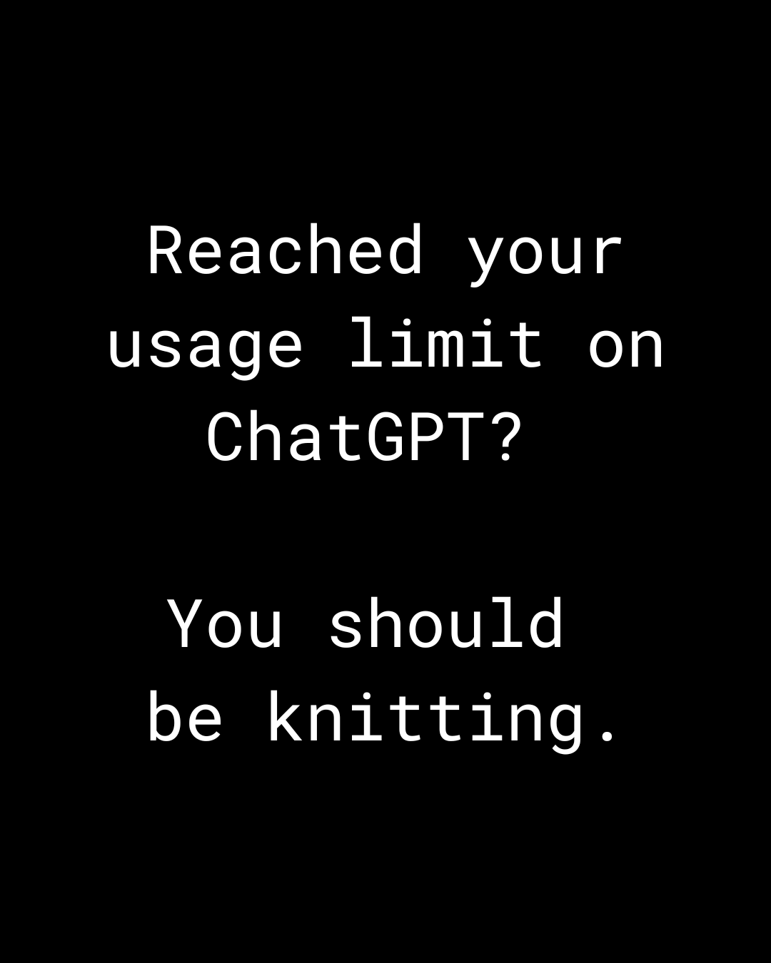Knit Picks Facebook ad